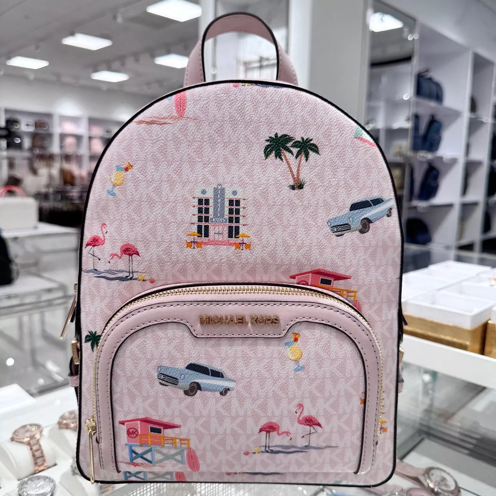 Jaycee Medium Zip Backpack — Multiple Colors