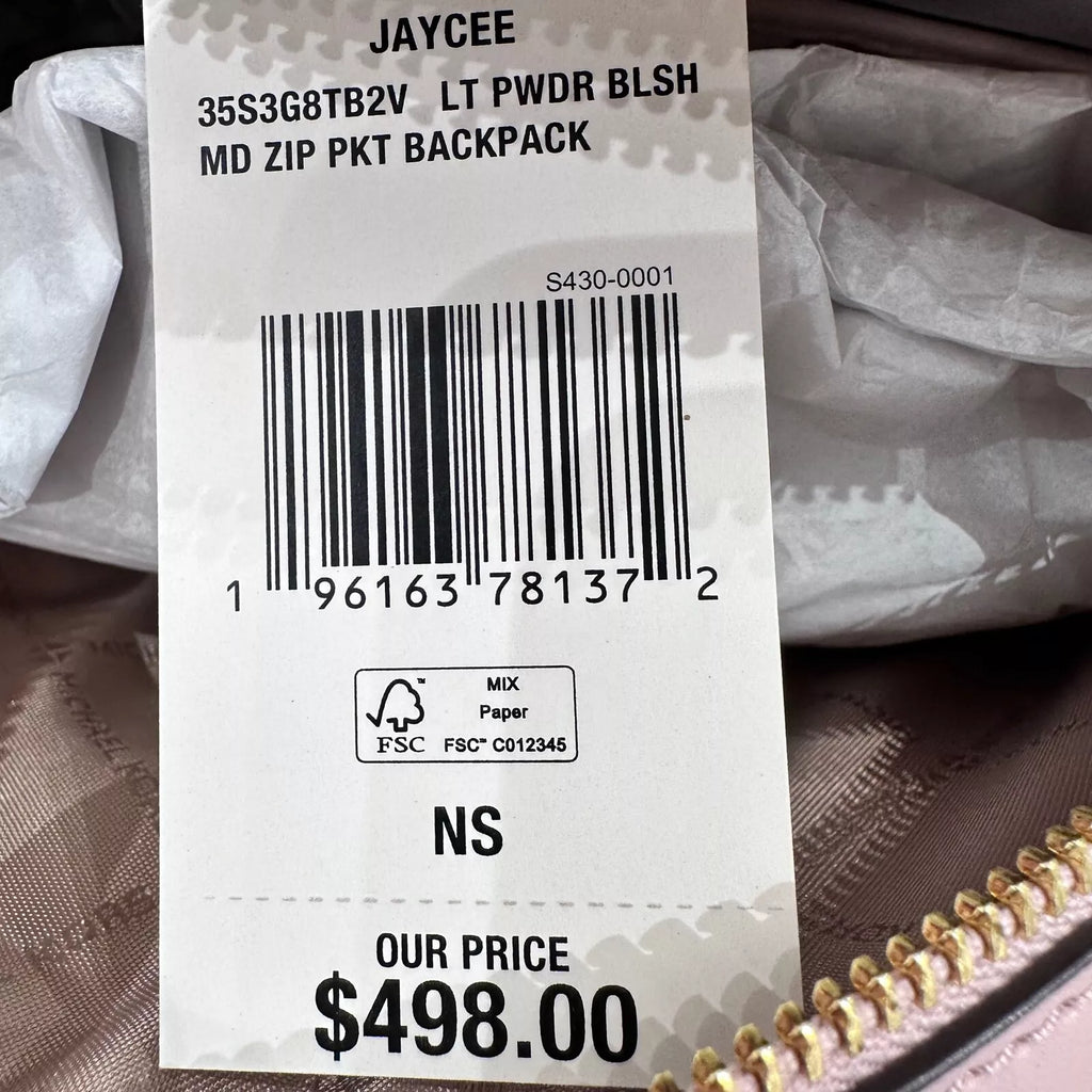 Jaycee Medium Zip Backpack — Multiple Colors
