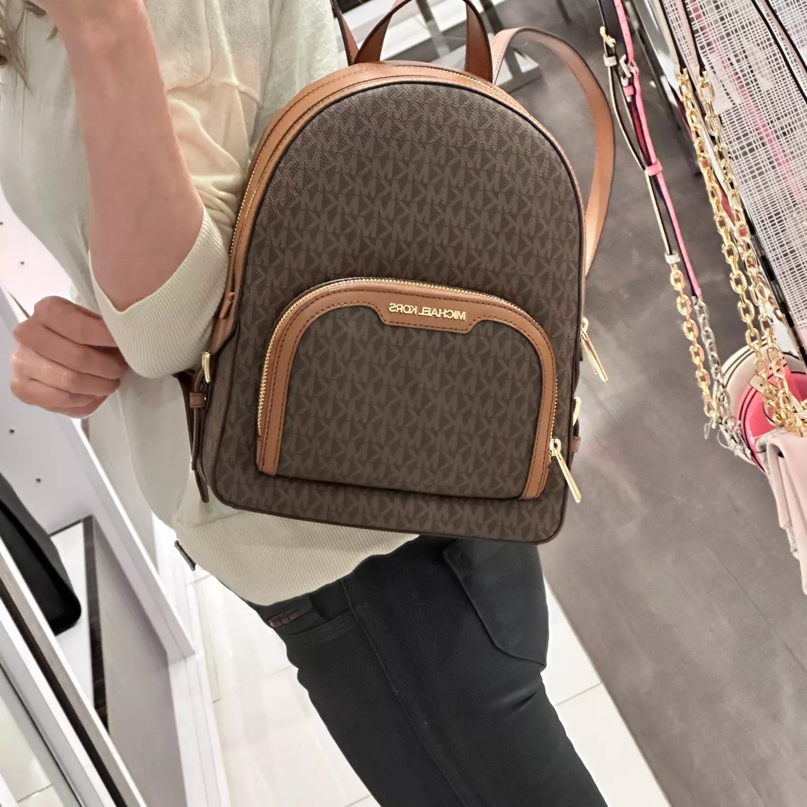 Jaycee Medium Zip Backpack — Multiple Colors