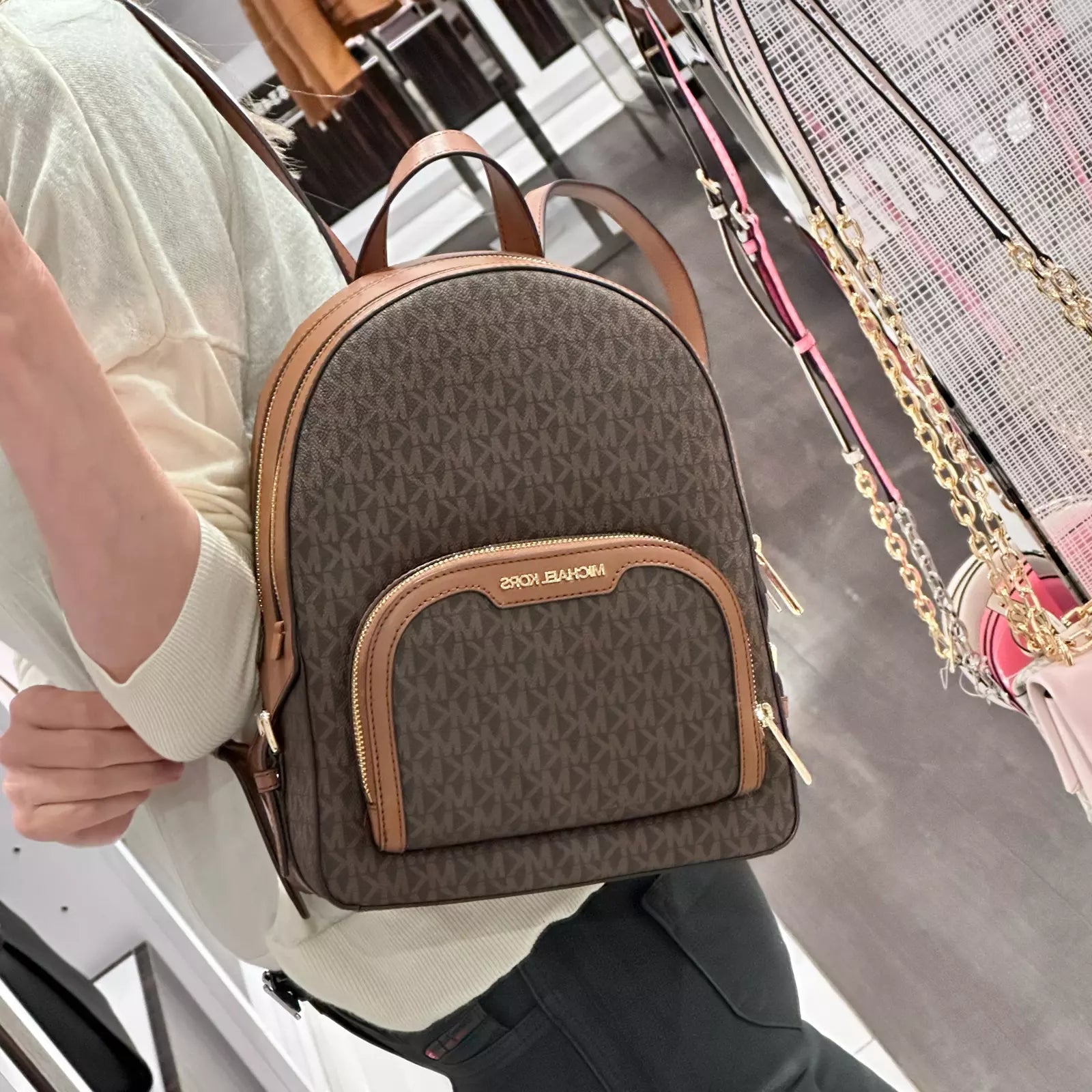 Jaycee Medium Zip Backpack — Multiple Colors