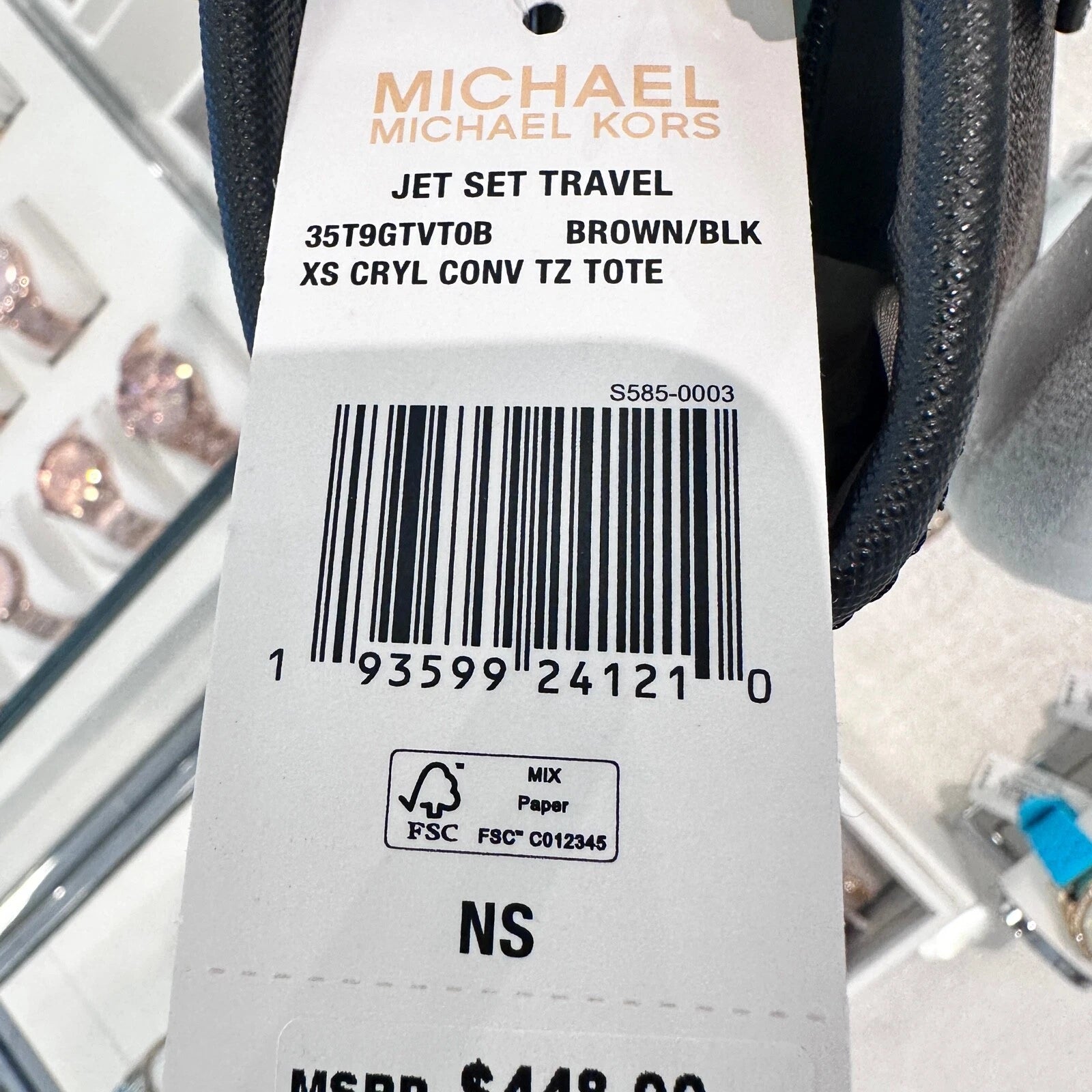 Jet Set Travel XS Top Zip Tote — Multiple Colors