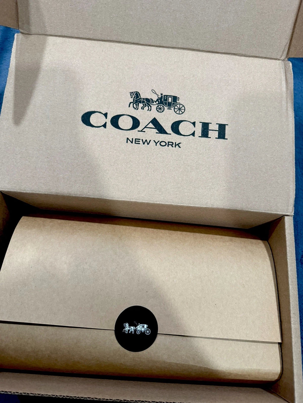 Coach crystal swinger bag. Black with silver hardware.