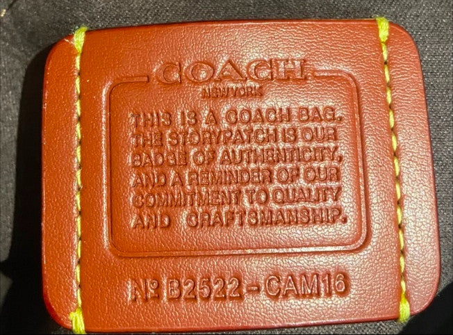 COACH Jet Shoulder Bag Maple CAM16 Outlet NEW