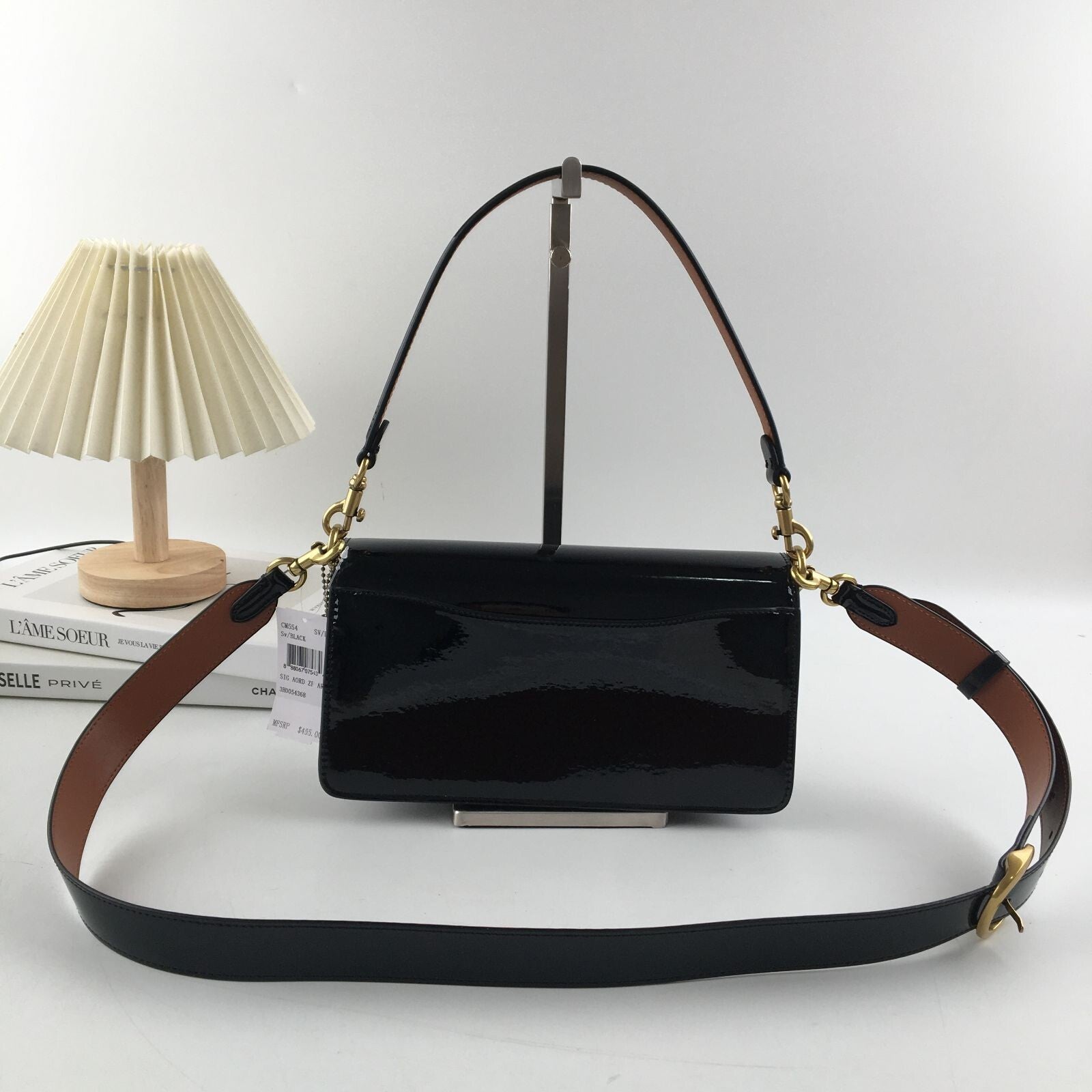 COACH  Tabby Shoulder Bag 26 In Signature Leather Black CM554 Outlet NEW
