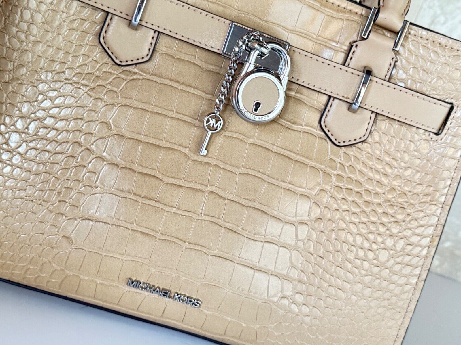 MICHAEL KORS HAMILTON MEDIUM SATCHEL SHOULDER CROSSBODY BAG