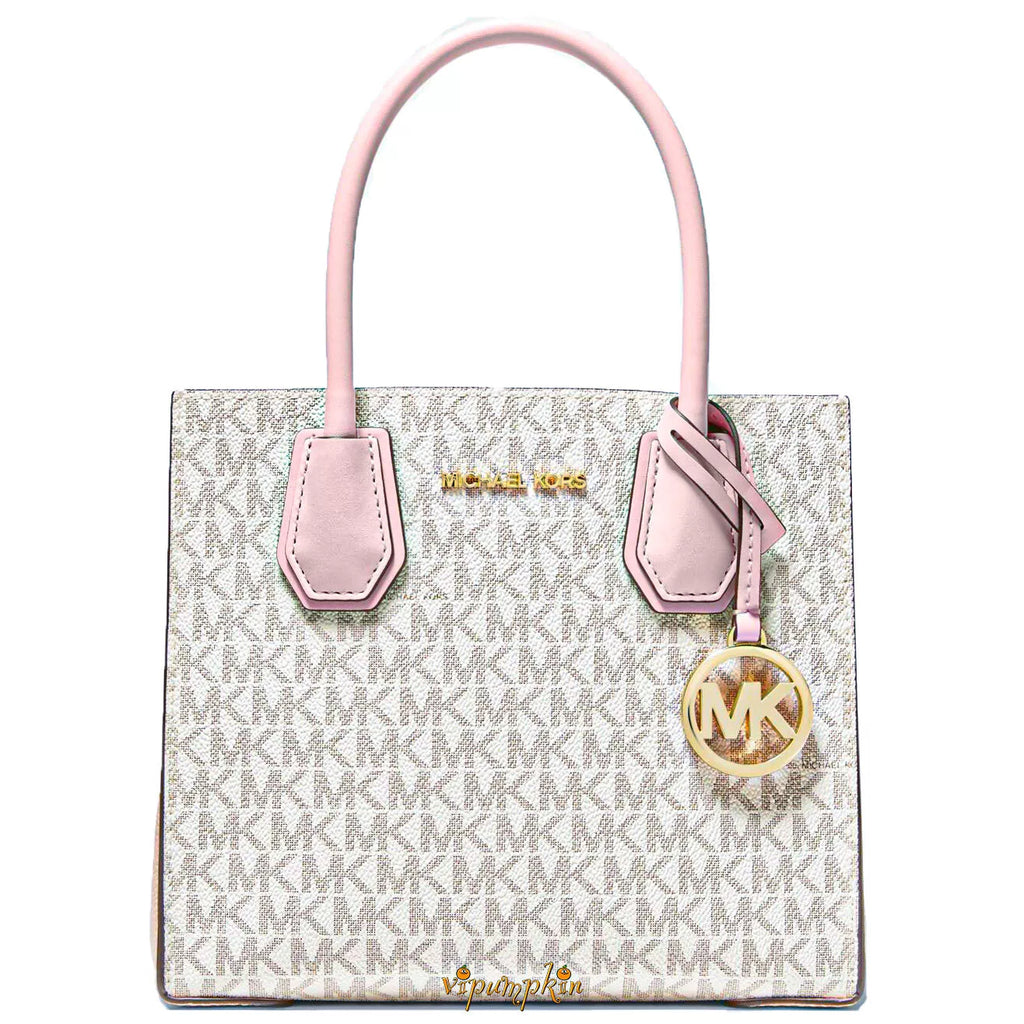 Mercer Medium Messenger Crossbody — Powder Blush