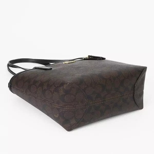 Coach Small City Tote Bag In Signature Canvas CU759 outlet new