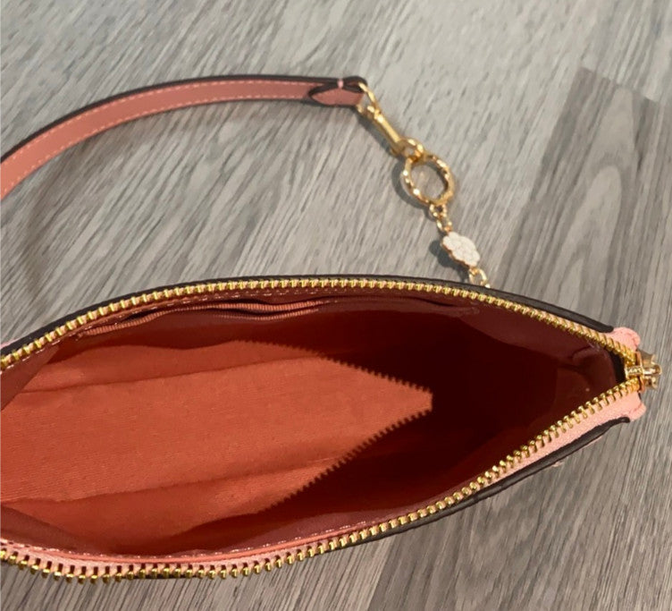 COACH Nolita 19 In Signature Canvas Powder Pink CW426 Outlet NEW