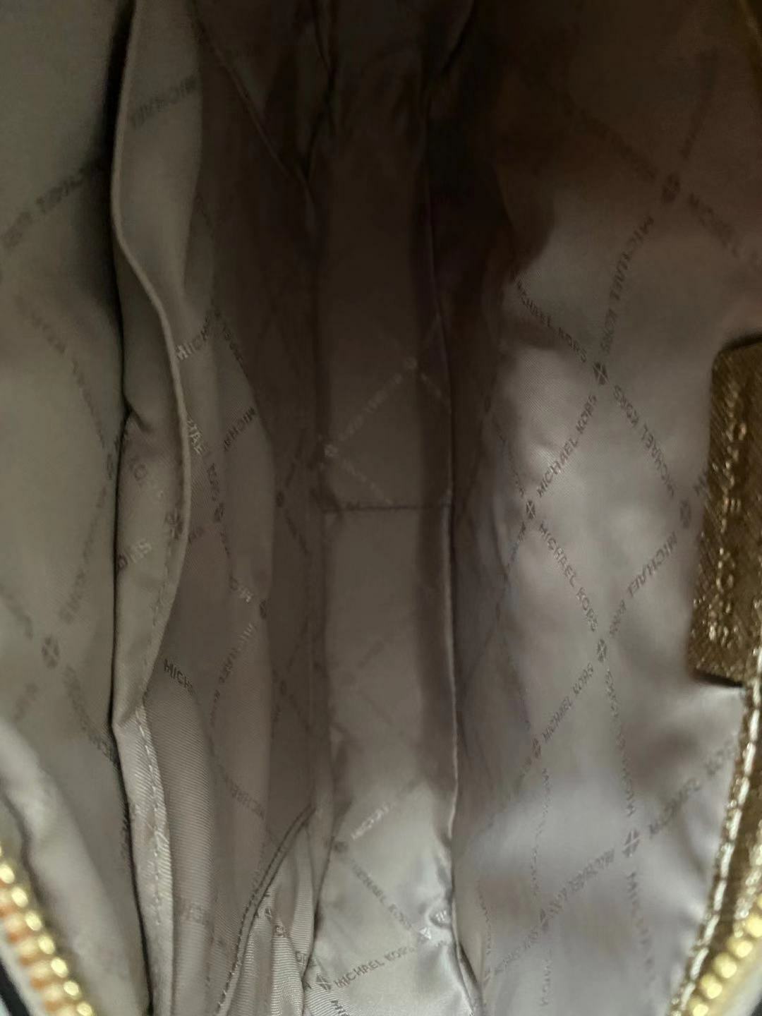 Michael Kors Jet Set Large East West Crossbody Signature Leather Bag Handbag