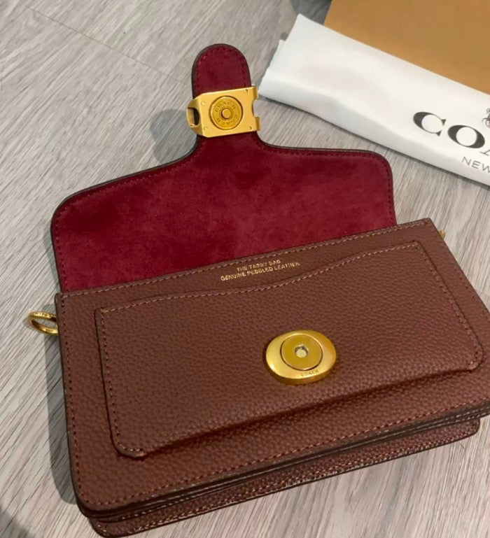COACH  Tabby Shoulder Bag 20 CM546 Maple Outlet NEW