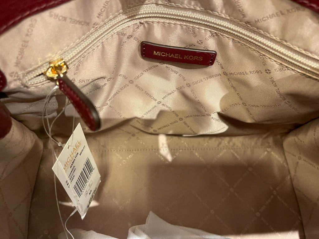 MICHAEL KORS HAMILTON MEDIUM SATCHEL SHOULDER CROSSBODY BAG