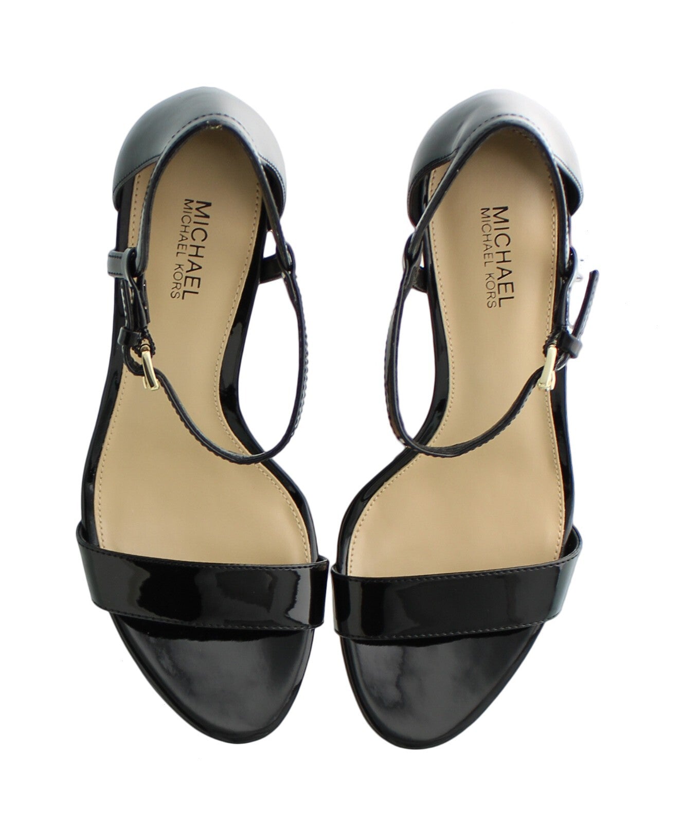 Michael Kors Simone Mid Sandal, Women's Leather Special Occasion 3.5" Pump Heels