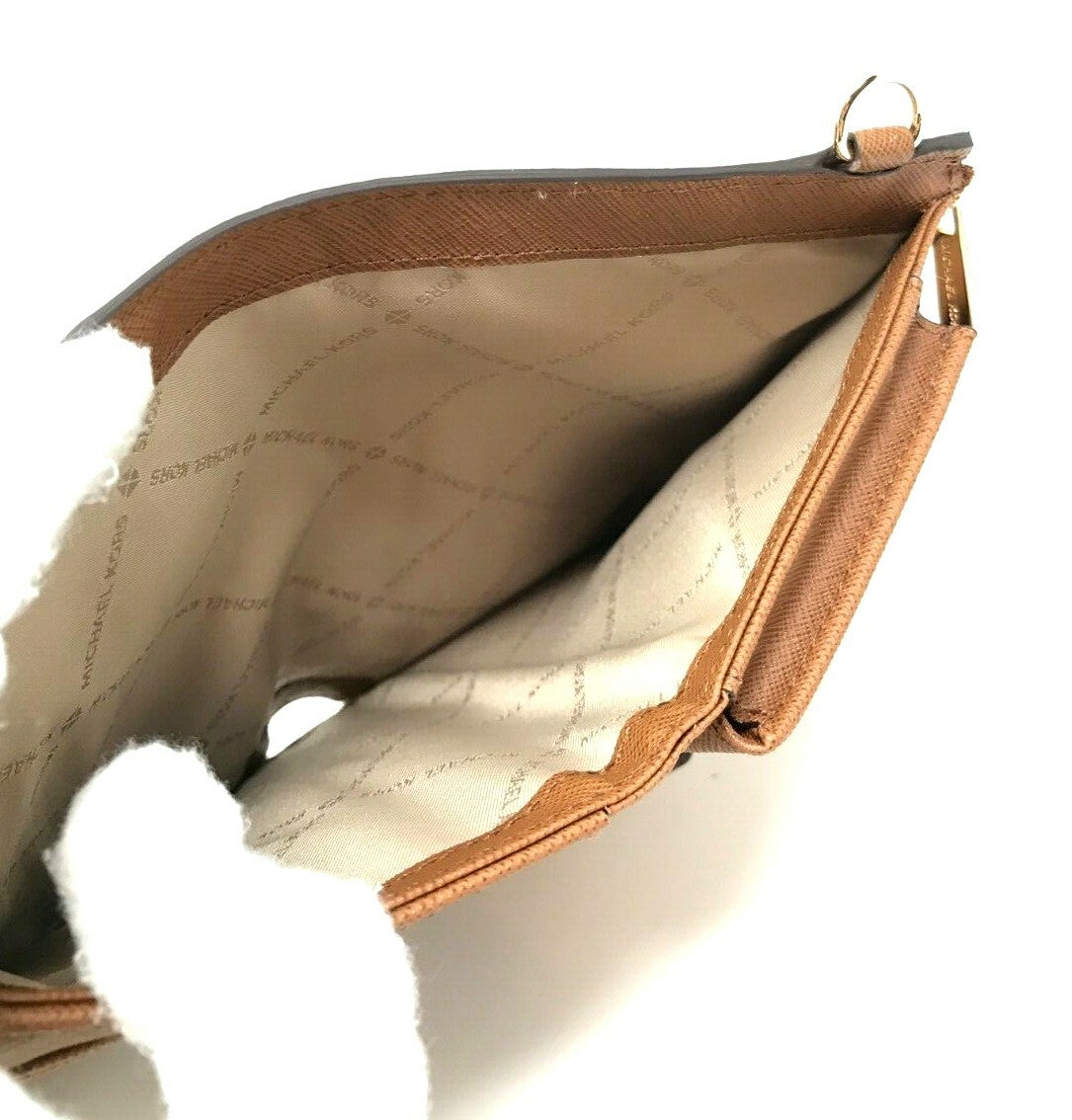 Michael Kors MK Jet Set Travel Double Zip Phone Wristlet Wallet