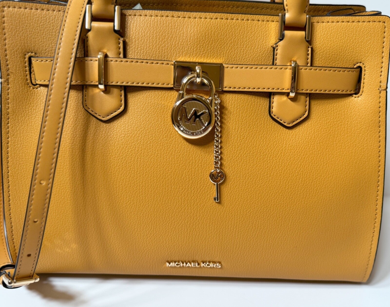MICHAEL KORS HAMILTON MEDIUM SATCHEL SHOULDER CROSSBODY BAG
