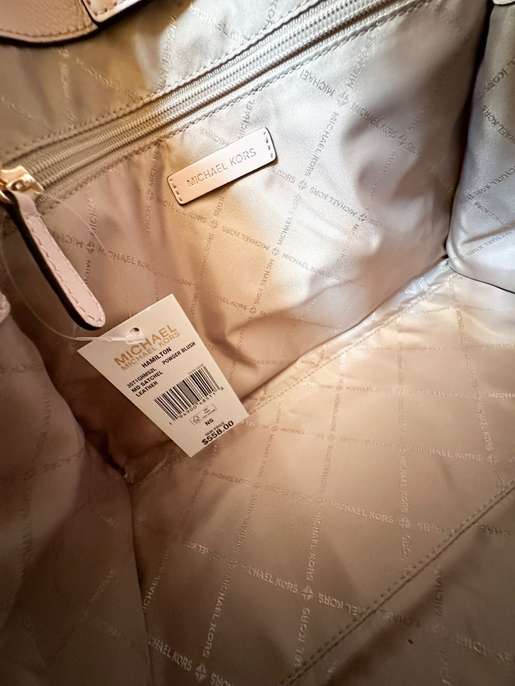 MICHAEL KORS HAMILTON MEDIUM SATCHEL SHOULDER CROSSBODY BAG