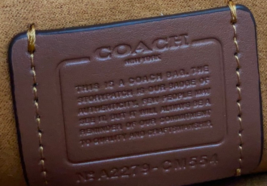 COACH  Tabby Shoulder Bag 26 In Signature Leather Purple CM554 Outlet NEW