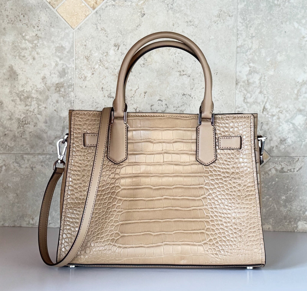 MICHAEL KORS HAMILTON MEDIUM SATCHEL SHOULDER CROSSBODY BAG