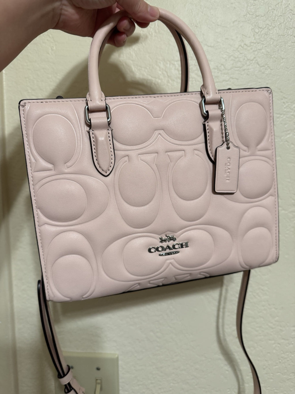 NWT Coach Maggie Small Tote Bag In Signature Leather CY670