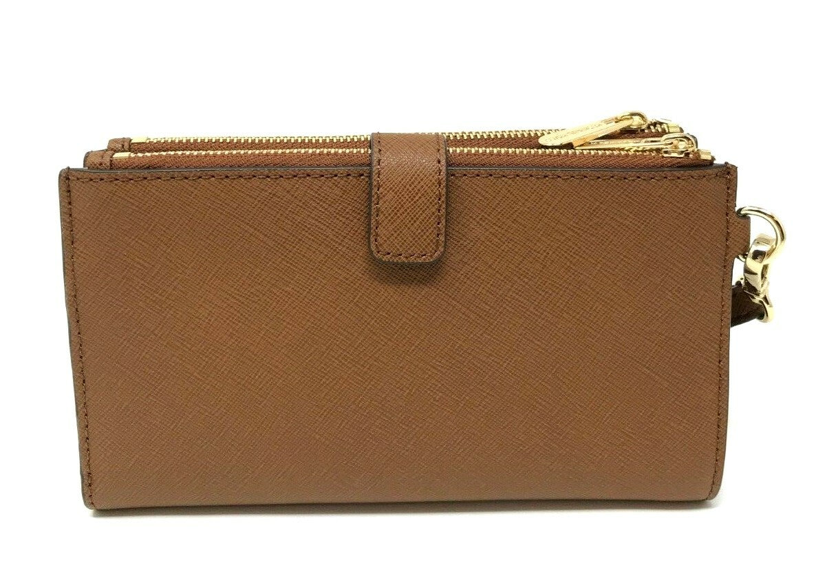 Michael Kors MK Jet Set Travel Double Zip Phone Wristlet Wallet