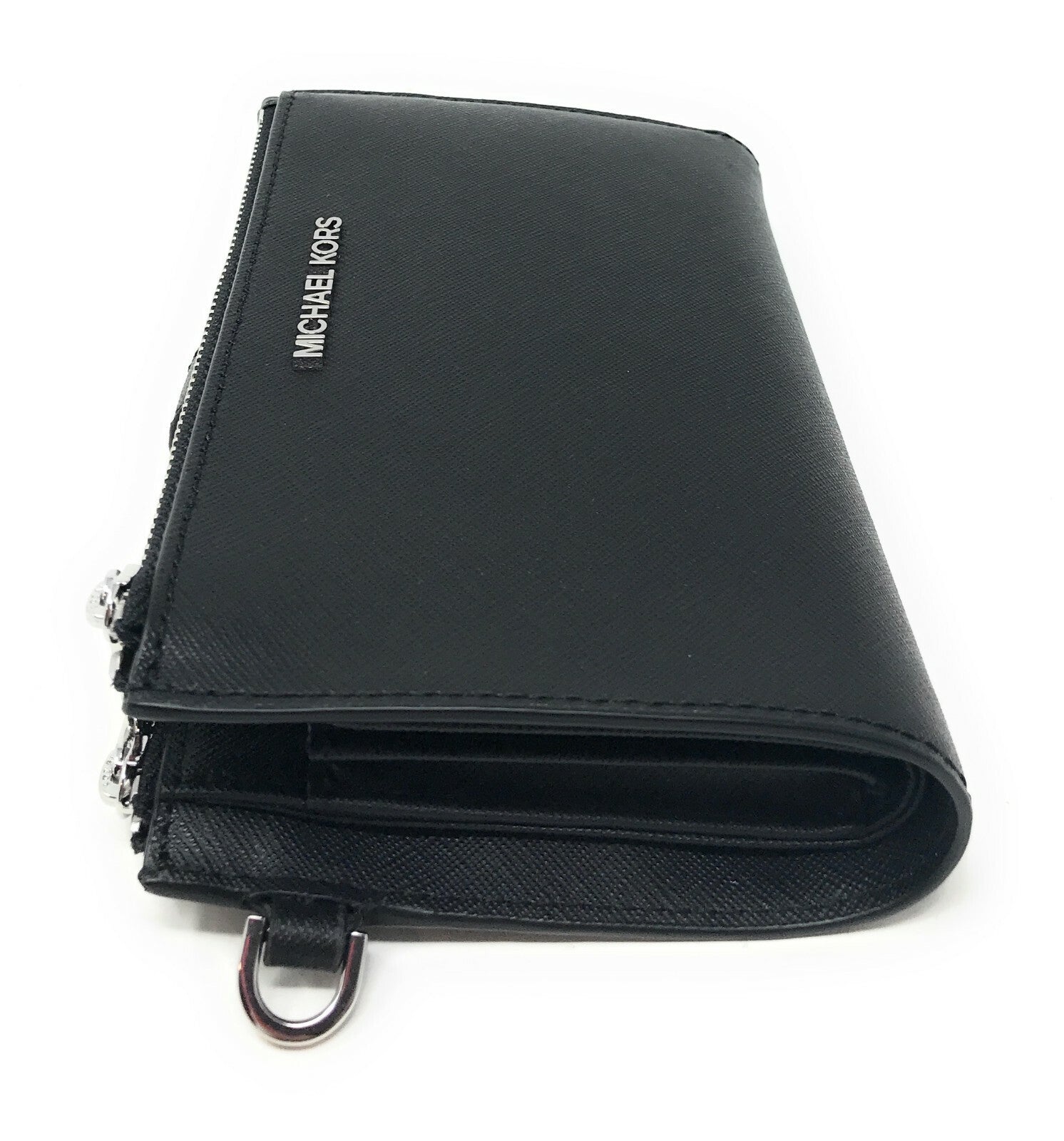Michael Kors MK Jet Set Travel Double Zip Phone Wristlet Wallet