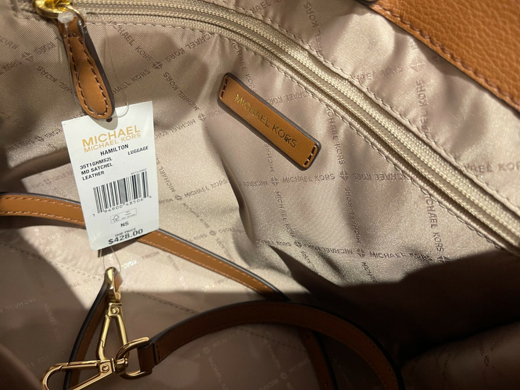 MICHAEL KORS HAMILTON MEDIUM SATCHEL SHOULDER CROSSBODY BAG