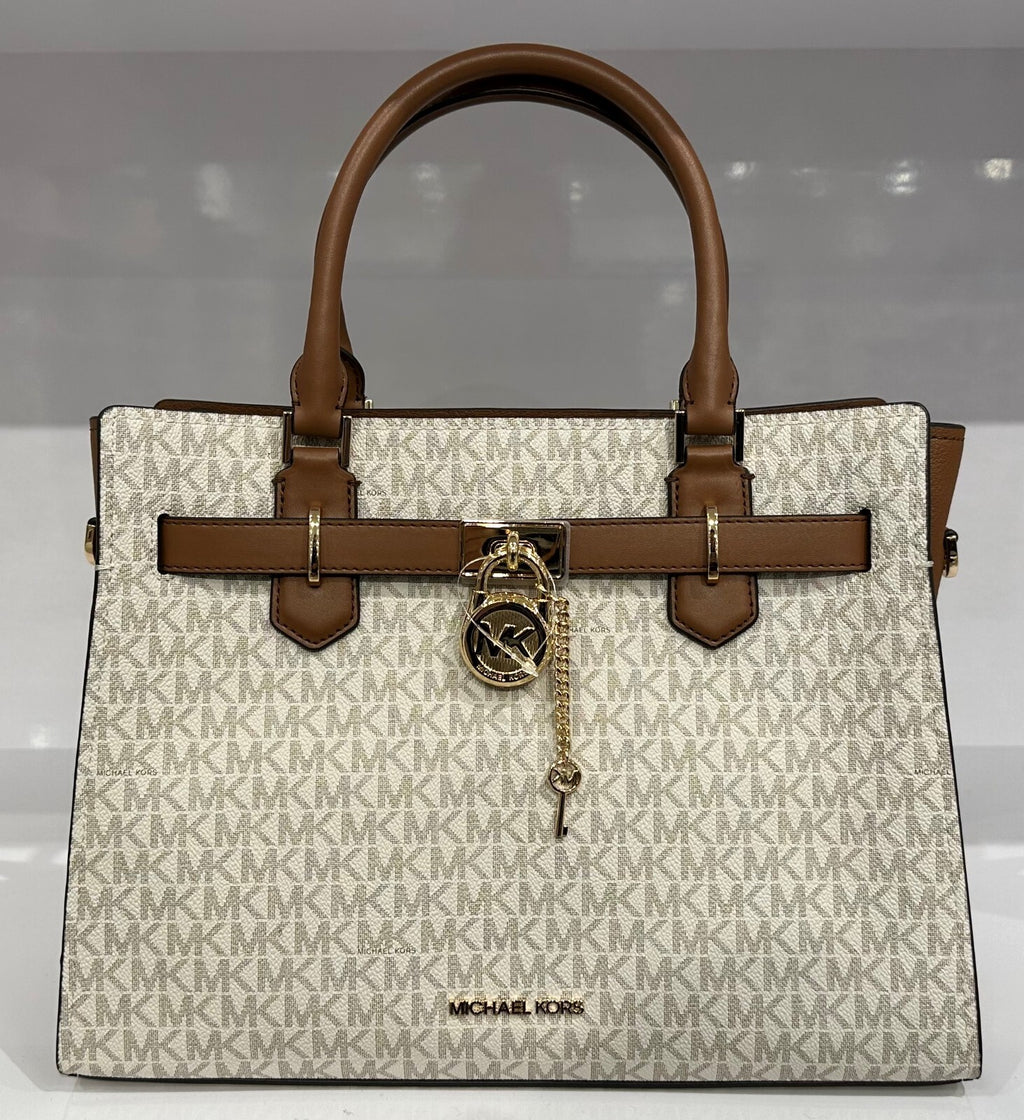 MICHAEL KORS HAMILTON MEDIUM SATCHEL SHOULDER CROSSBODY BAG