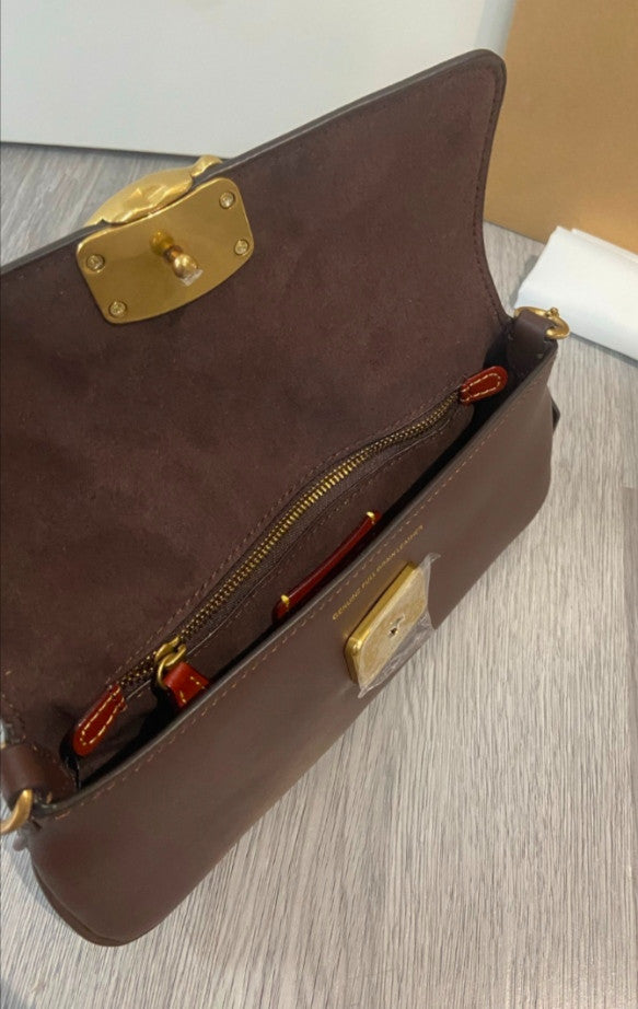 COACH Jet Shoulder Bag Maple CAM16 Outlet NEW
