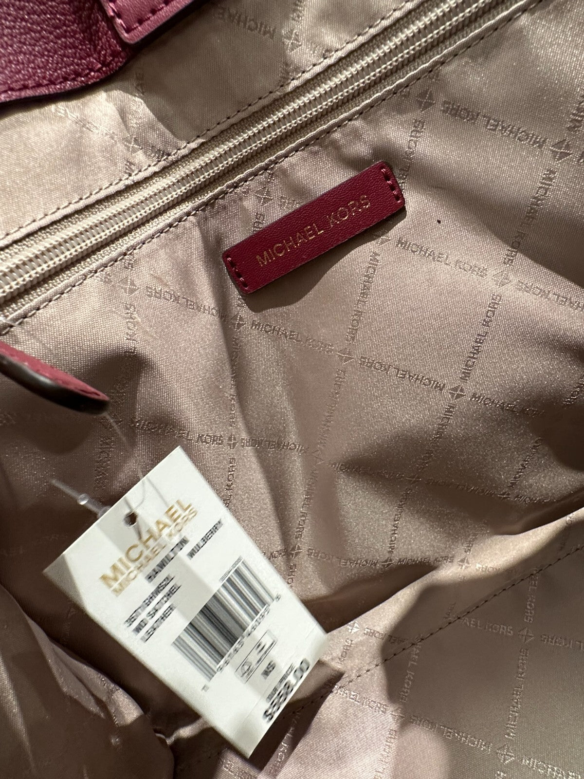 MICHAEL KORS HAMILTON MEDIUM SATCHEL SHOULDER CROSSBODY BAG
