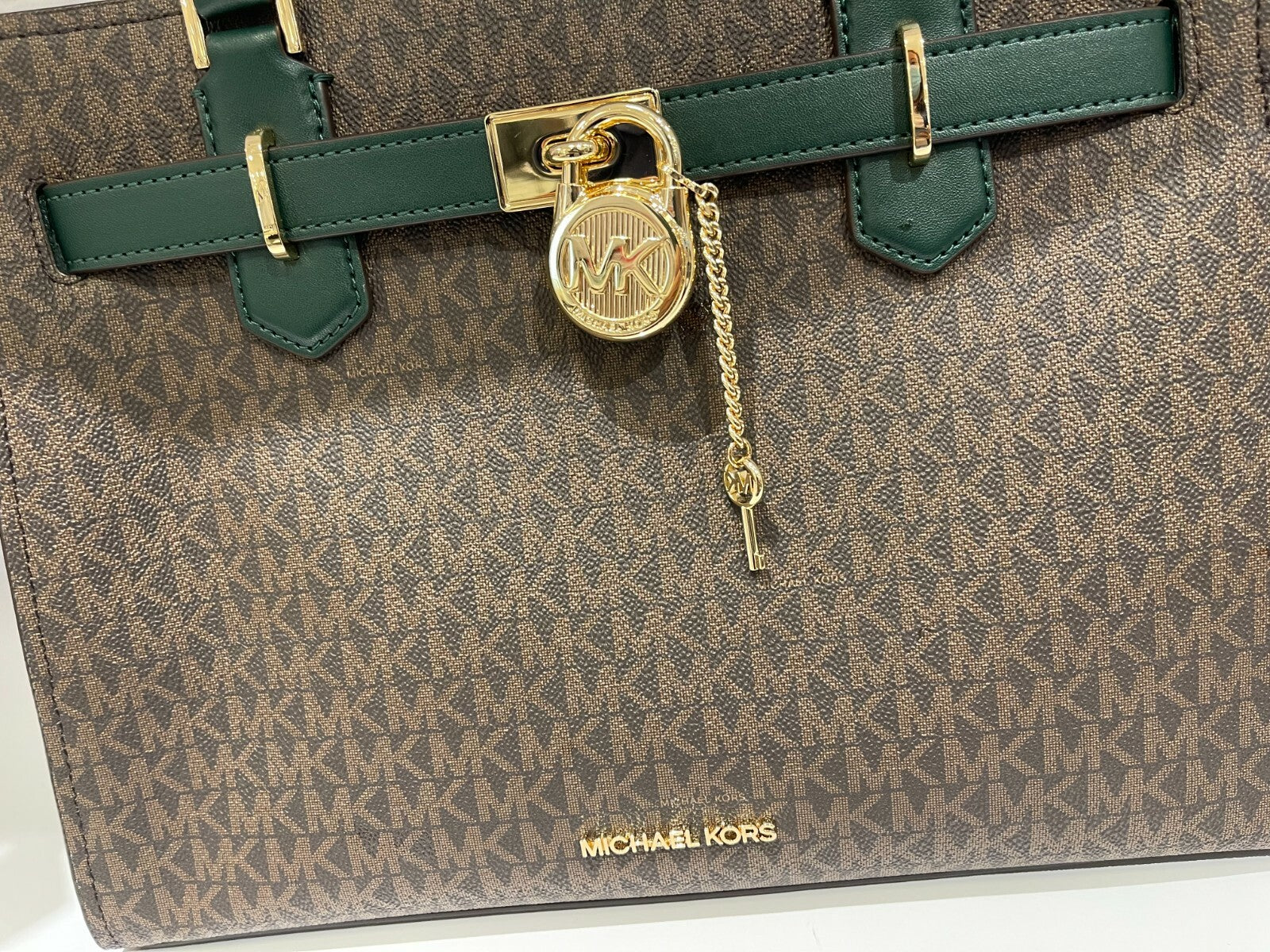 MICHAEL KORS HAMILTON MEDIUM SATCHEL SHOULDER CROSSBODY BAG