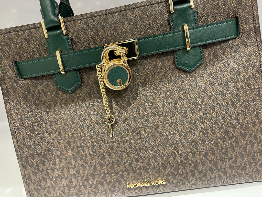 MICHAEL KORS HAMILTON MEDIUM SATCHEL SHOULDER CROSSBODY BAG