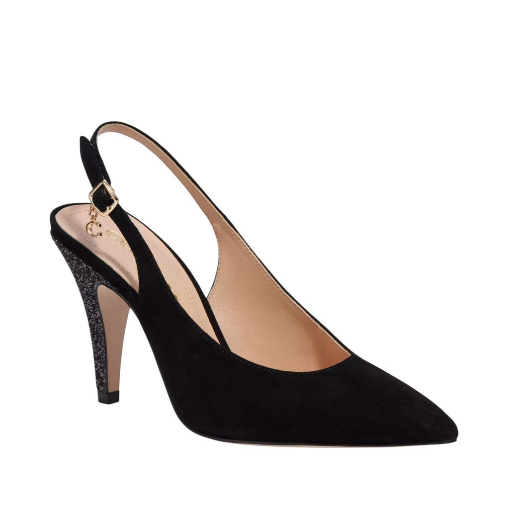 NIB Coach Black Sutton Slingback Pump With Recycled Glitter 9
