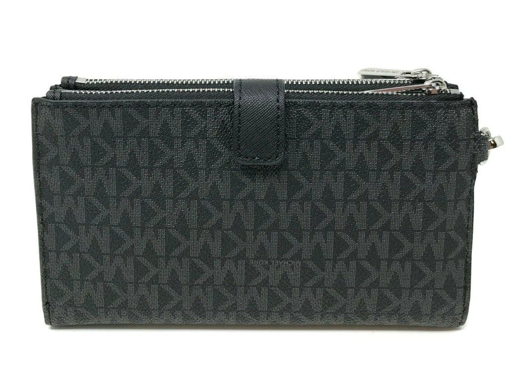 Michael Kors MK Jet Set Travel Double Zip Phone Wristlet Wallet