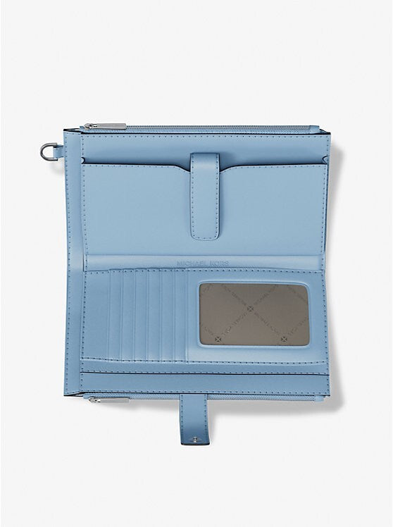 Michael Kors MK Jet Set Travel Double Zip Phone Wristlet Wallet