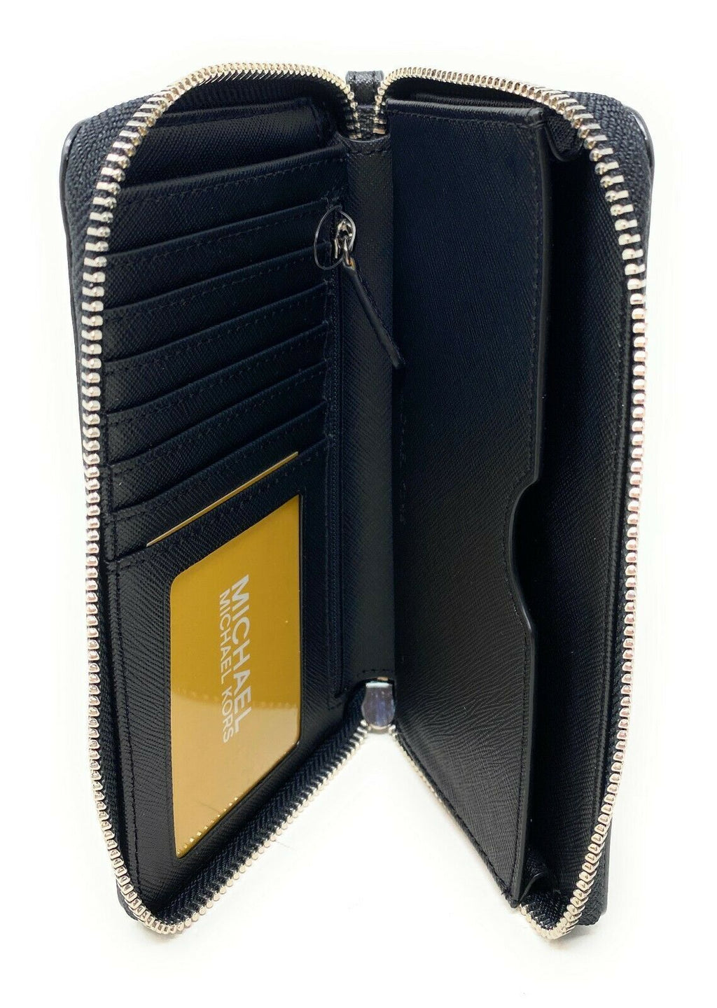 Michael Kors Travel Large Flat MF Phone Case Wristlet Women Wallet