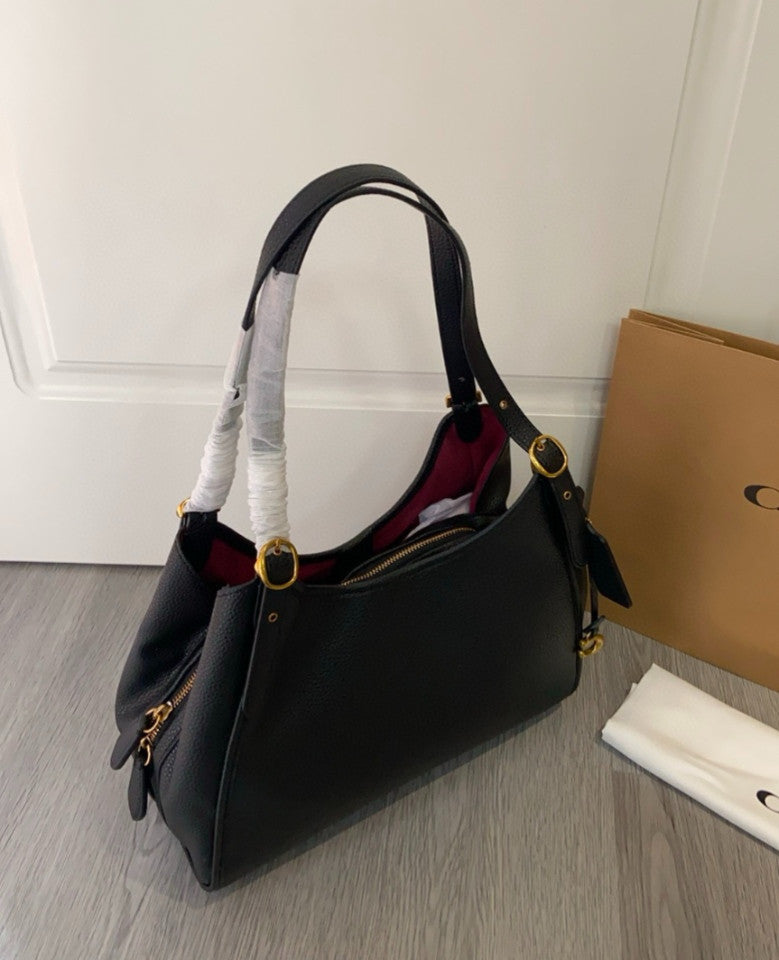 COACH Lori Shoulder Bag Black C4824 Outlet NEW