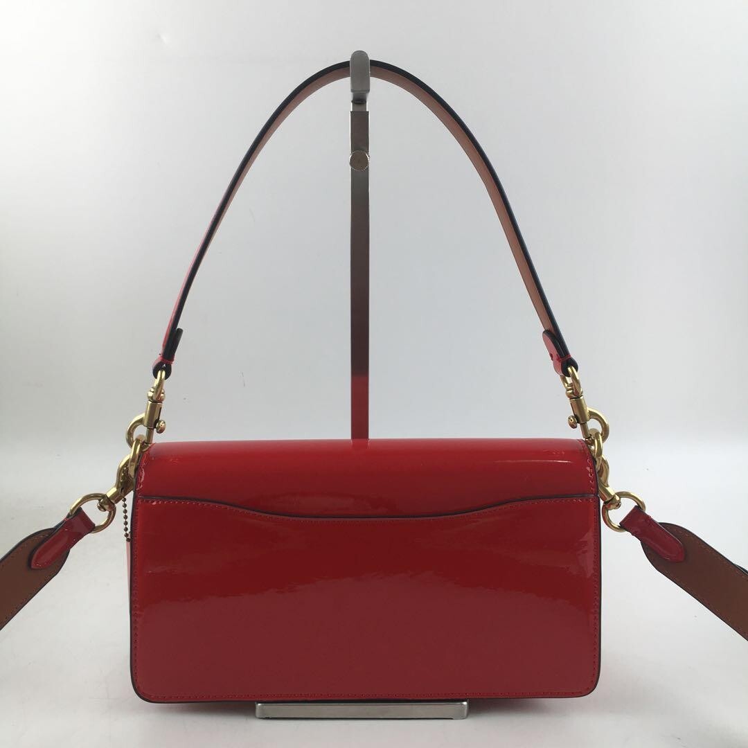 COACH  Tabby Shoulder Bag 26 In Signature Leather Red CM554 Outlet NEW
