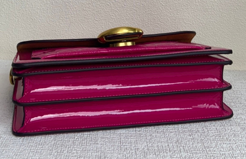 COACH  Tabby Shoulder Bag 26 In Signature Leather Purple CM554 Outlet NEW