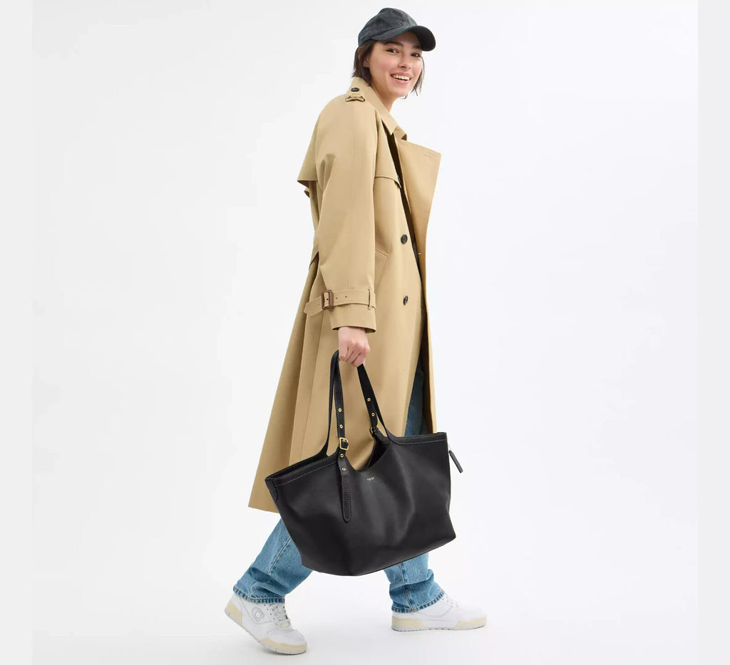 COACH Gramercy Tote Black CAM00 Outlet NEW