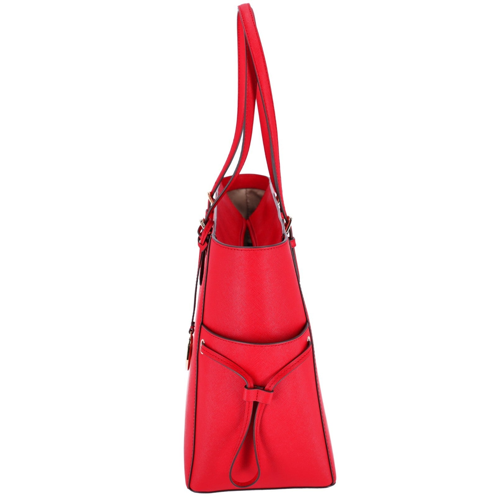 Michael Kors Gilly Jet Set Travel Large Drawstring Top Zip Tote Signature MK
