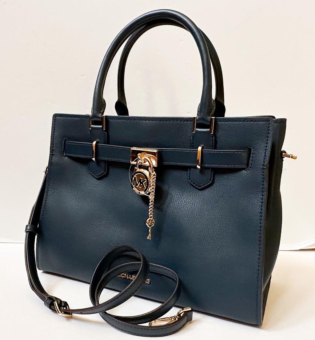 MICHAEL KORS HAMILTON MEDIUM SATCHEL SHOULDER CROSSBODY BAG