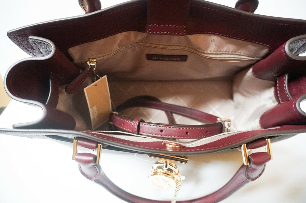 MICHAEL KORS HAMILTON MEDIUM SATCHEL SHOULDER CROSSBODY BAG