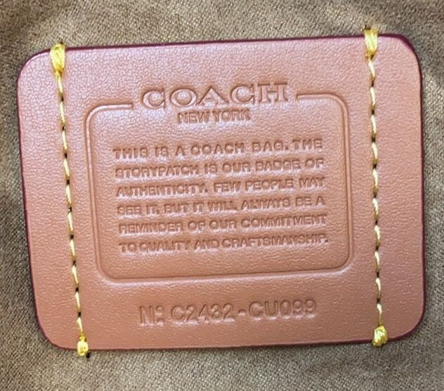 COACH LEGACY Shoulder Bag CU099 maple Outlet NEW