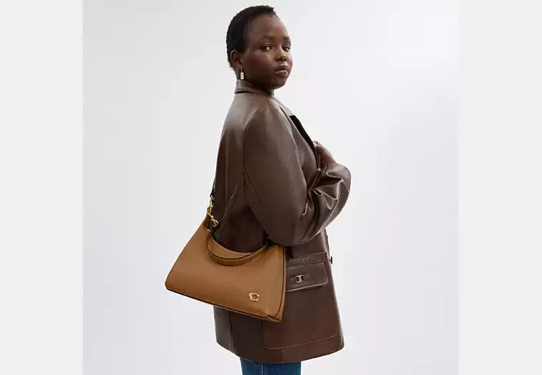 COACH Juliet Shoulder Bag CR981 Honey Brown Outlet New