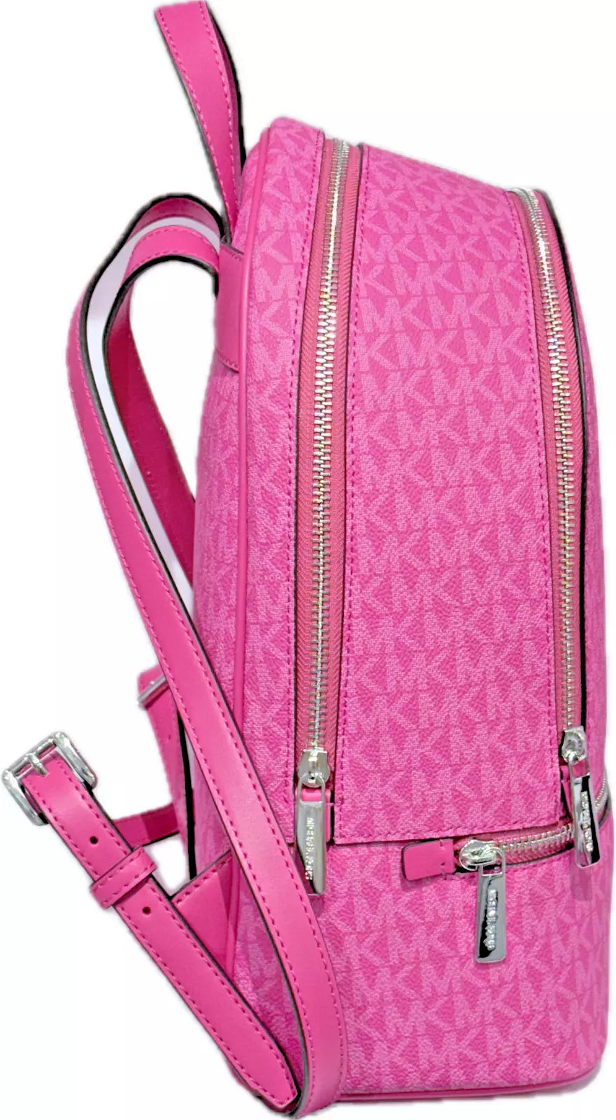 Rhea Medium Logo Backpack — Dragonfruit Pink