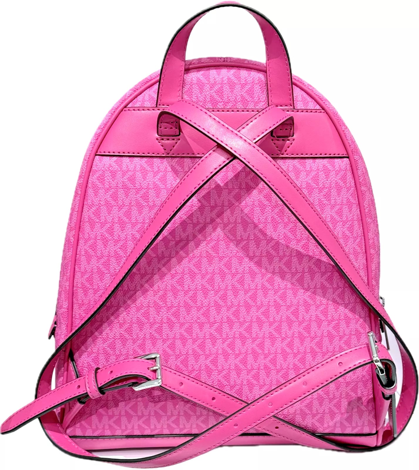 Rhea Medium Logo Backpack — Dragonfruit Pink