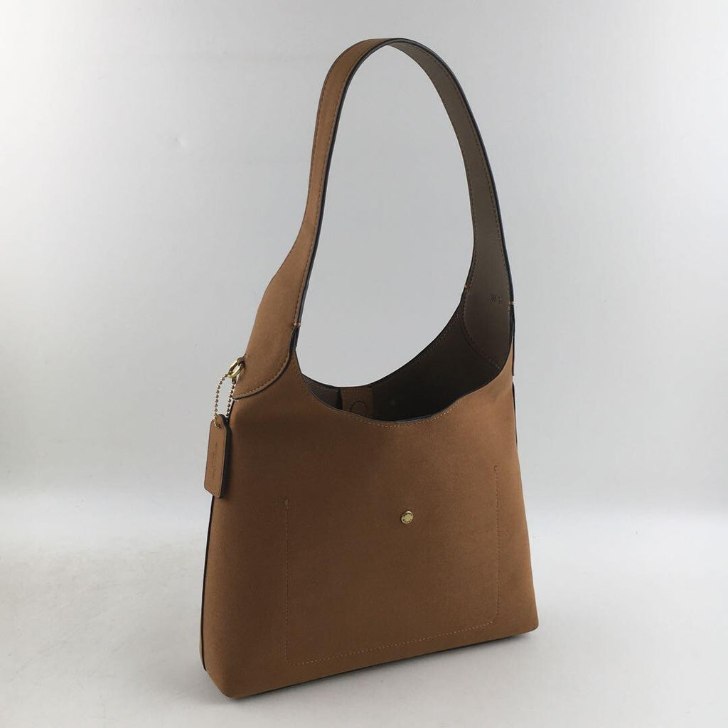 COACH Brooklyn Shoulder Bag 28 suede CW637 Siena Outlet New
