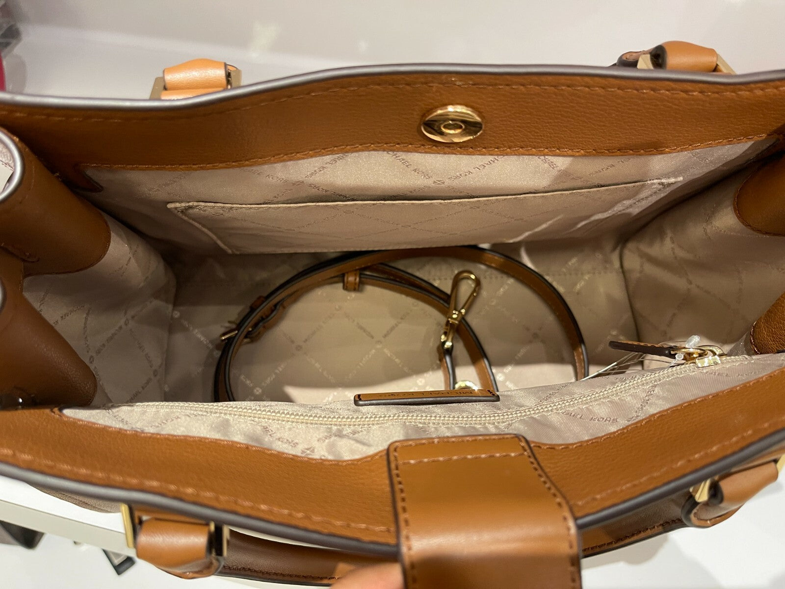 MICHAEL KORS HAMILTON MEDIUM SATCHEL SHOULDER CROSSBODY BAG