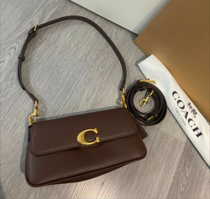 COACH Jet Shoulder Bag Maple CAM16 Outlet NEW