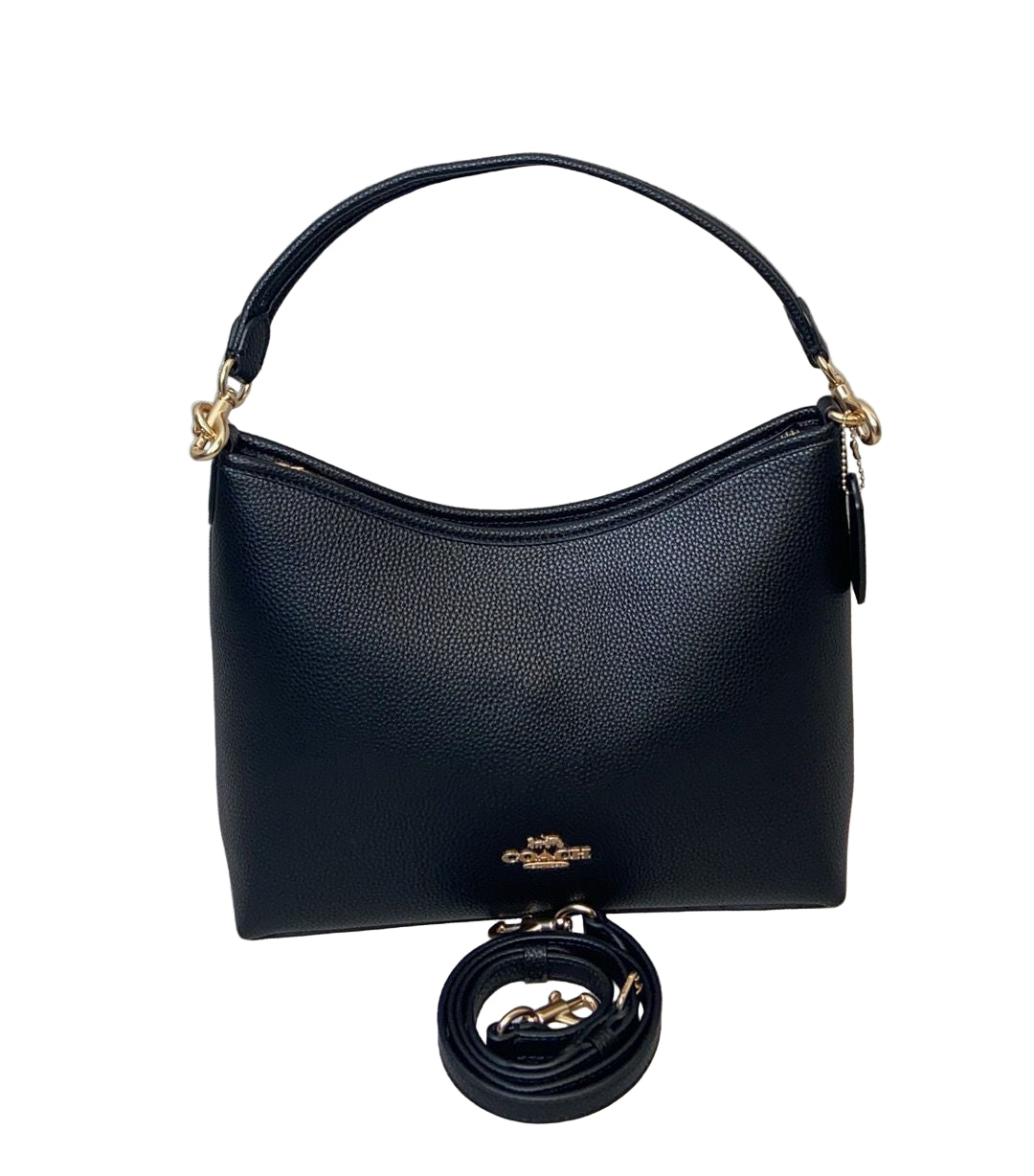 COACH Laurel Shoulder Bag Black CR148 Women's Bag Outlet NEW