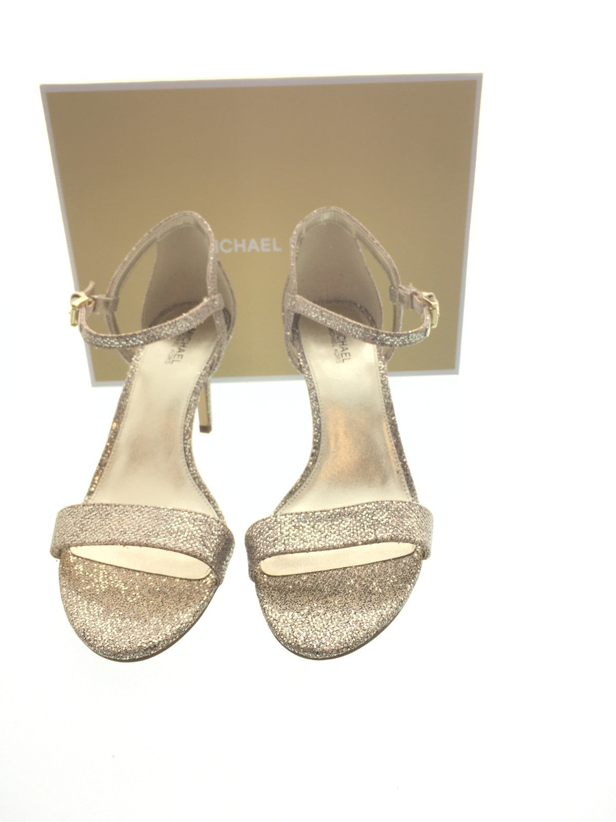 Michael Kors Simone Mid Sandal, Women's Leather Special Occasion 3.5" Pump Heels